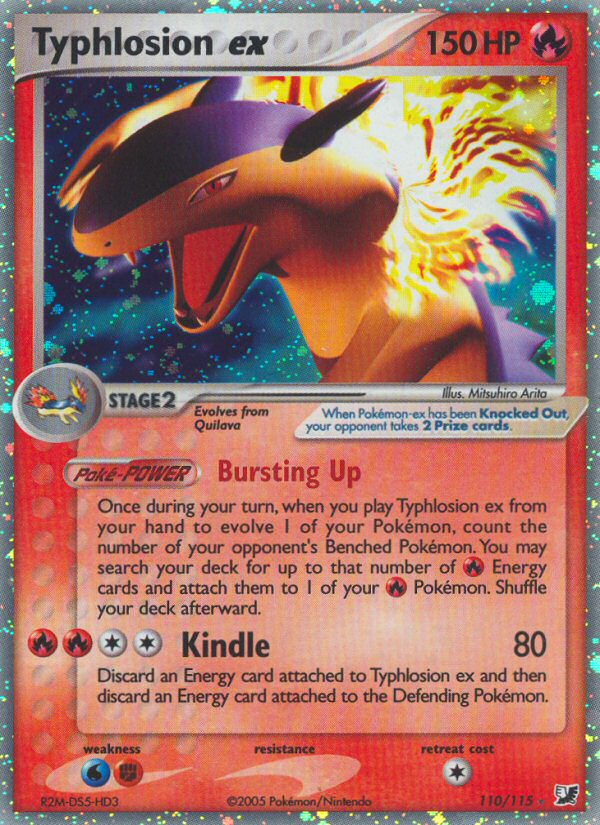 Typhlosion ex (110 115) [EX: Unseen Forces] For Discount