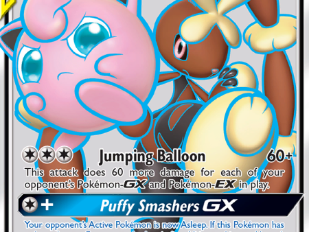 Mega Lopunny & Jigglypuff GX (225 236) [Sun & Moon: Cosmic Eclipse] Online now