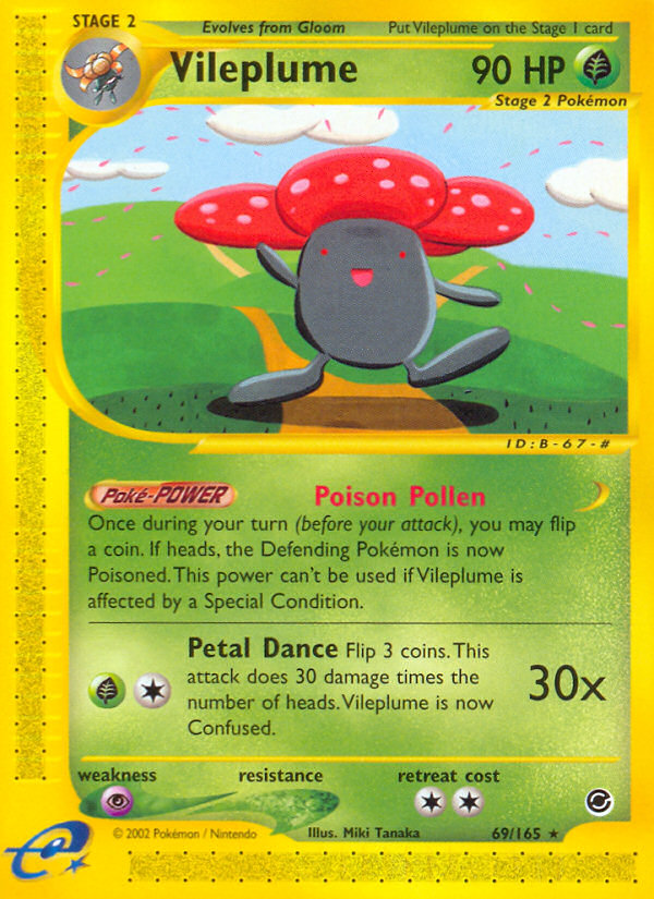 Vileplume (69 165) [Expedition: Base Set] on Sale