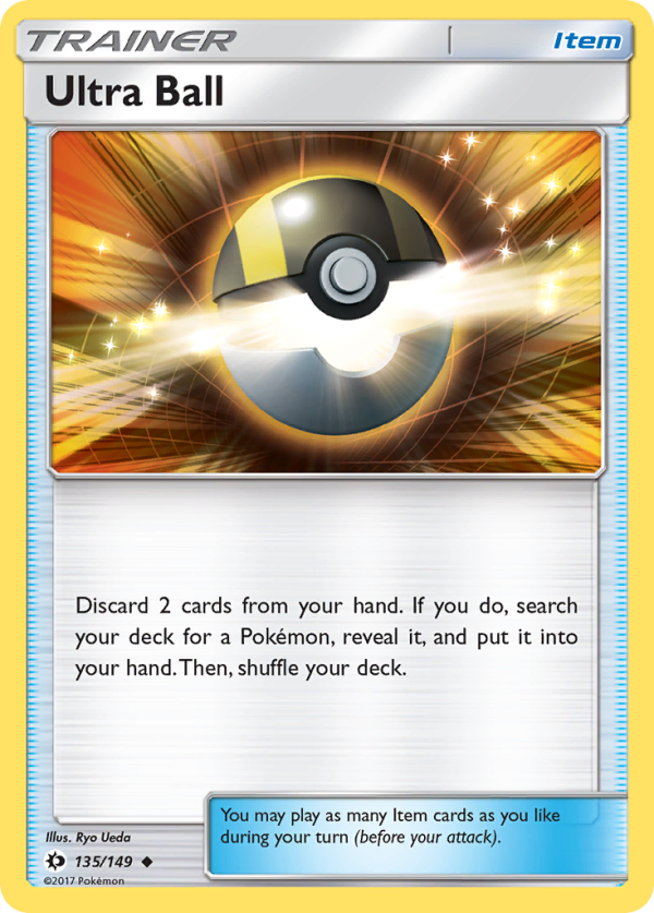 Ultra Ball (135 149) [Sun & Moon: Base Set] For Cheap