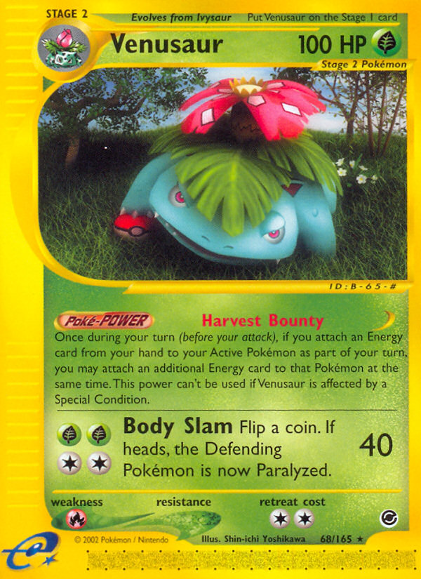 Venusaur (68 165) [Expedition: Base Set] Supply