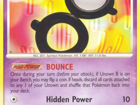 Unown B (66 130) [Diamond & Pearl: Base Set] For Sale