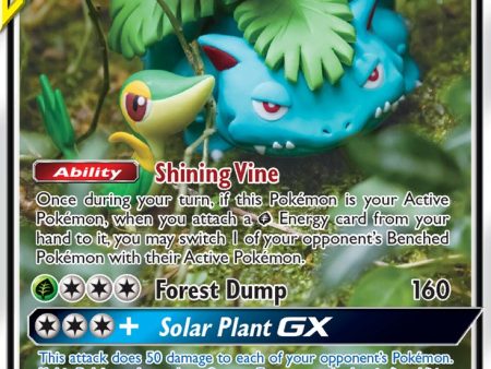 Venusaur & Snivy GX (SM229) [Sun & Moon: Black Star Promos] Cheap