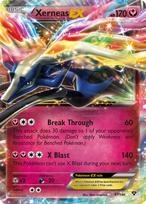 Xerneas EX (97 146) [XY: Base Set] Online Hot Sale