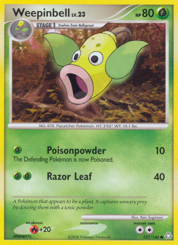 Weepinbell (127 146) [Diamond & Pearl: Legends Awakened] For Sale