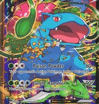 Venusaur EX (XY123) (Jumbo Card) [XY: Black Star Promos] Online