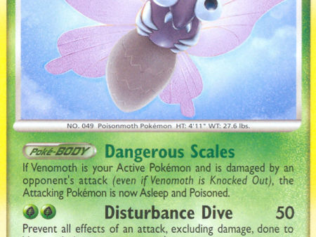 Venomoth (73 132) [Diamond & Pearl: Secret Wonders] Online Hot Sale