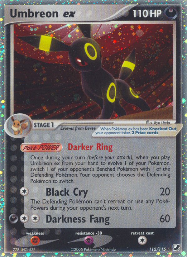 Umbreon ex (112 115) [EX: Unseen Forces] on Sale