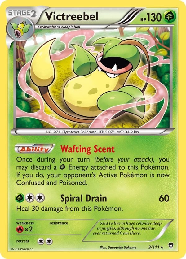 Victreebel (3 111) (Theme Deck Exclusive) [XY: Furious Fists] Online