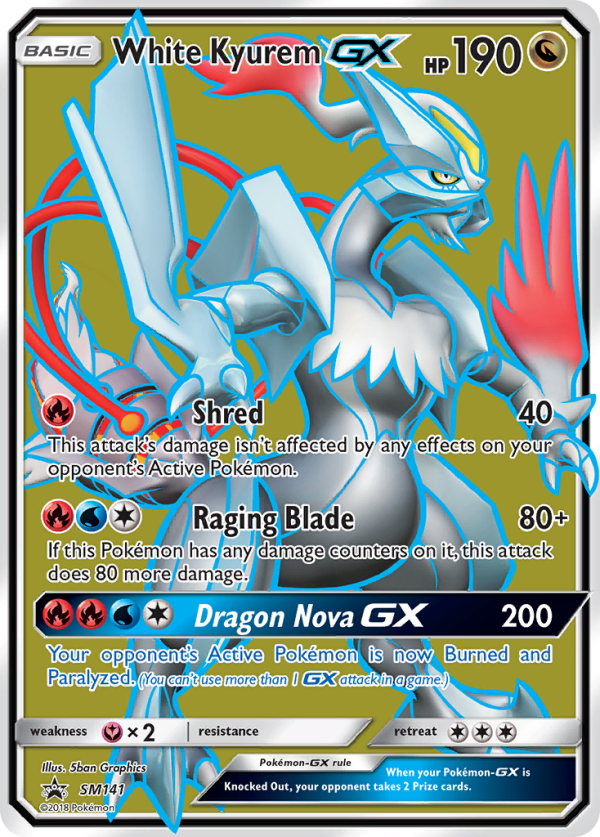 White Kyurem GX (SM141) [Sun & Moon: Black Star Promos] Sale