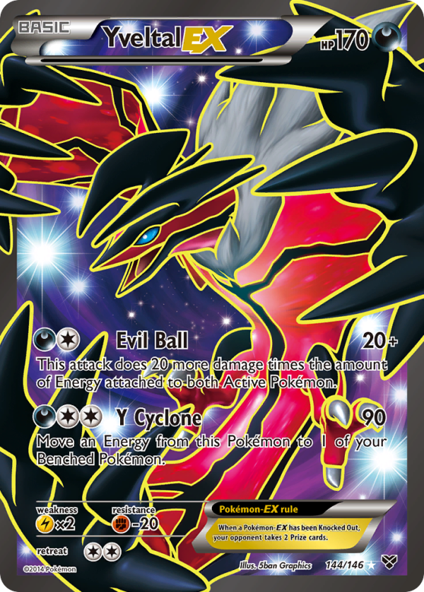 Yveltal EX (144 146) [XY: Base Set] Online