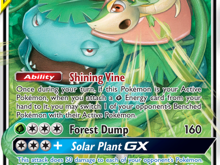 Venusaur & Snivy GX (1 236) [Sun & Moon: Cosmic Eclipse] Discount