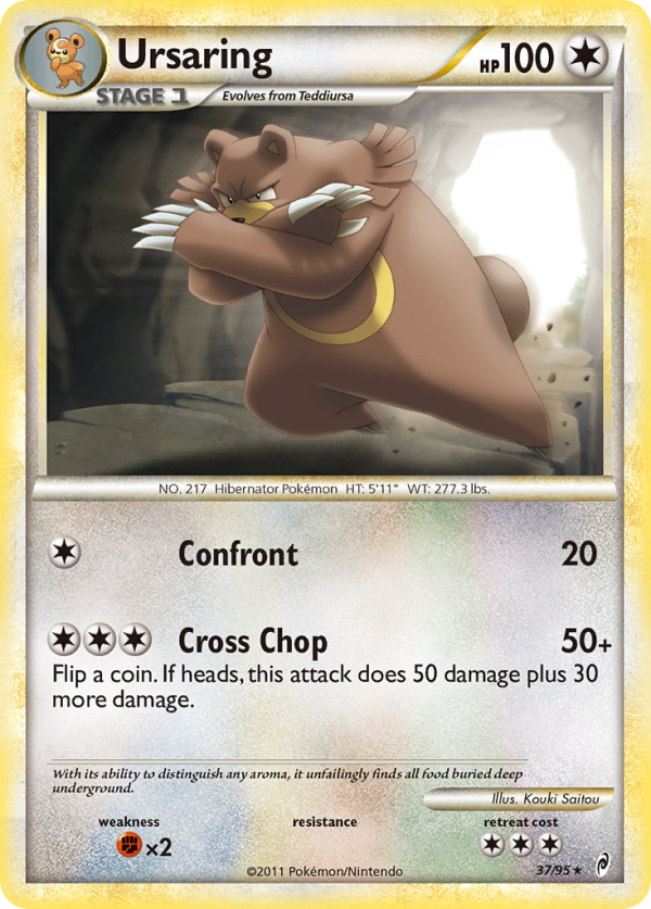 Ursaring (37 95) [HeartGold & SoulSilver: Call of Legends] Cheap