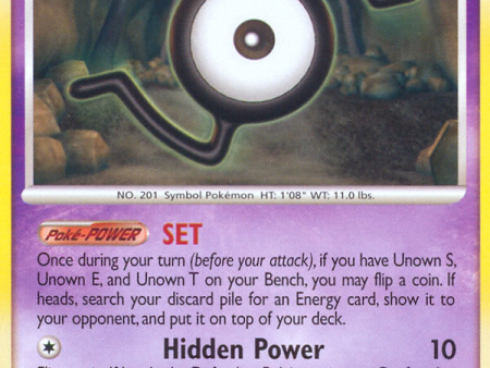 Unown S (39 132) [Diamond & Pearl: Secret Wonders] Supply