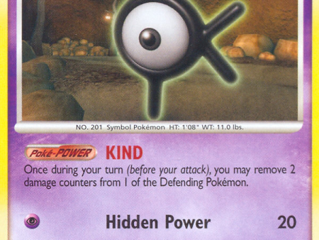 Unown K (68 132) [Diamond & Pearl: Secret Wonders] Online Hot Sale