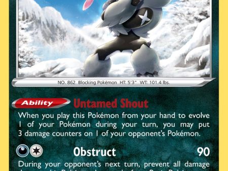 Galarian Obstagoon (119 202) (Theme Deck Exclusive) [Sword & Shield: Base Set] Online Hot Sale