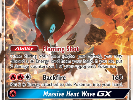 Volcarona GX (35 236) [Sun & Moon: Cosmic Eclipse] Discount