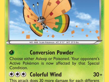 Vivillon (17 146) (High Plains Form Orange Wings) [XY: Base Set] Fashion