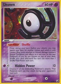 Unown (U) (U 28) [EX: Unseen Forces] For Discount