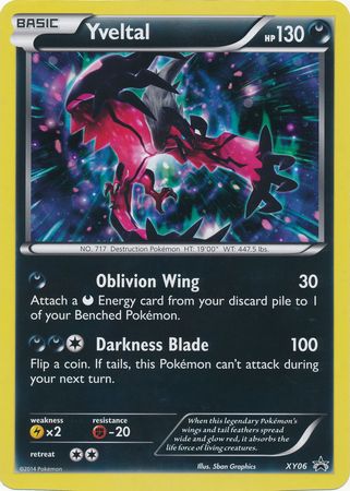 Yveltal (XY06) (Jumbo Card) [XY: Black Star Promos] Fashion