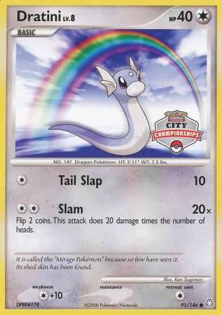 Dratini (91 146) (City Championship Promo) [Diamond & Pearl: Legends Awakened] Online Sale