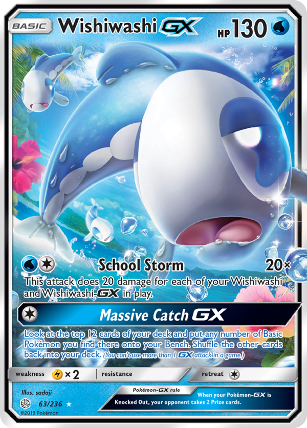 Wishiwashi GX (63 236) [Sun & Moon: Cosmic Eclipse] Online