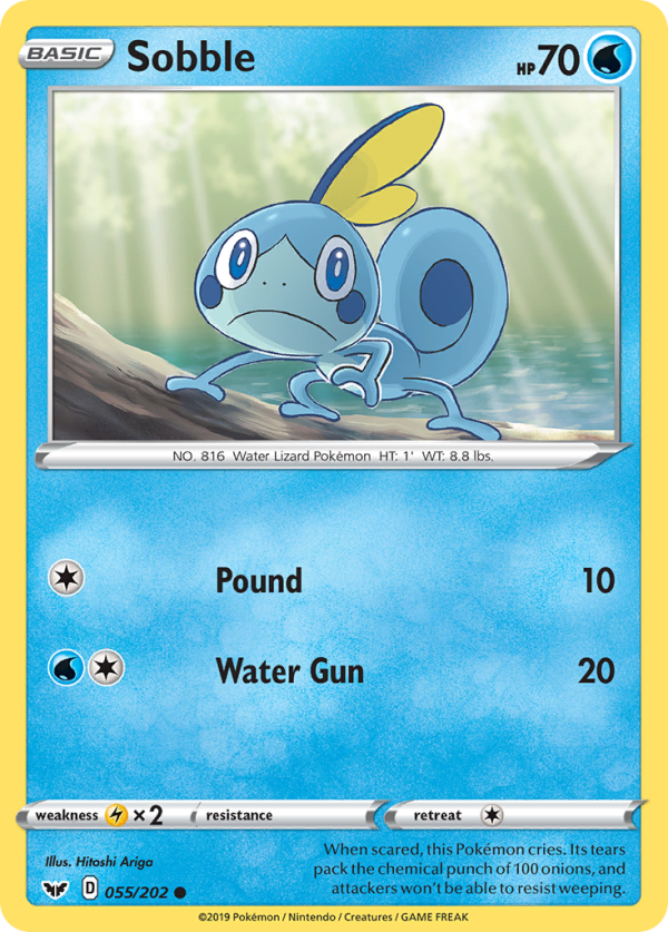 Sobble (055 202) [Sword & Shield: Base Set] Online now