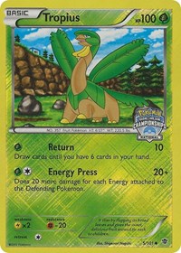 Tropius (5 101) (National Championship Promo) [Black & White: Plasma Blast] Online