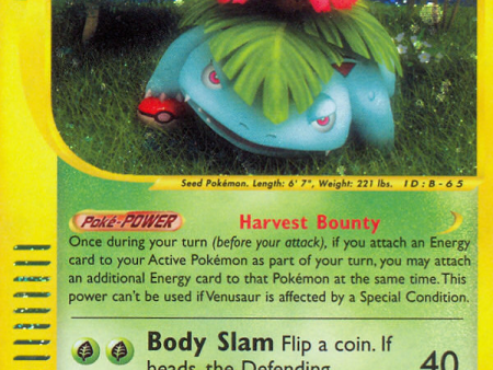 Venusaur (30 165) [Expedition: Base Set] For Discount