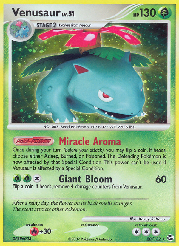 Venusaur (20 132) [Diamond & Pearl: Secret Wonders] Online Hot Sale