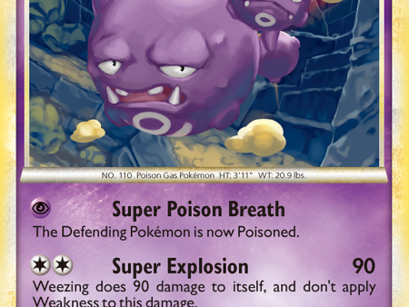 Weezing (34 123) [HeartGold & SoulSilver: Base Set] Hot on Sale