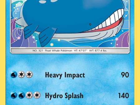 Wailord (46 236) [Sun & Moon: Cosmic Eclipse] Supply