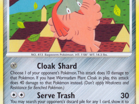 Wormadam Trash Cloak (51 99) [Platinum: Arceus] Discount