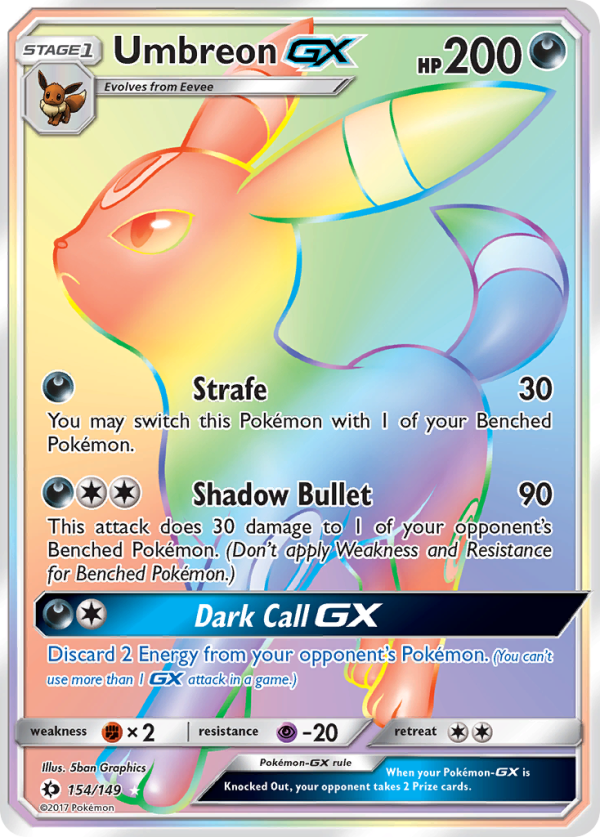 Umbreon GX (154 149) [Sun & Moon: Base Set] Online