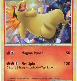 Typhlosion (32 123) (Cracked Ice Holo) [HeartGold & SoulSilver: Base Set] Sale