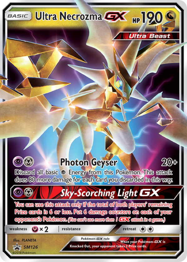 Ultra Necrozma GX (SM126) [Sun & Moon: Black Star Promos] Discount