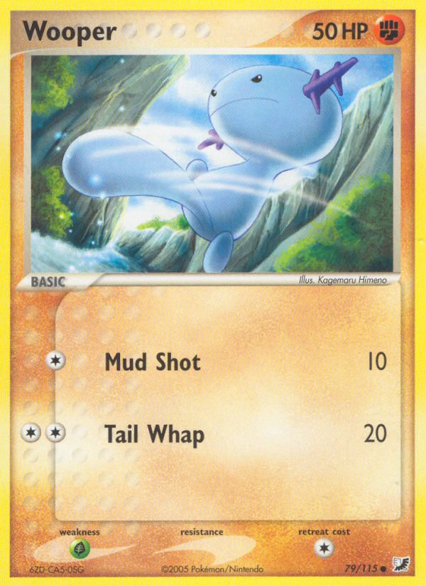 Wooper (79 115) [EX: Unseen Forces] Supply