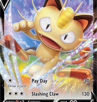 Meowth V (SWSH004) [Sword & Shield: Black Star Promos] For Cheap