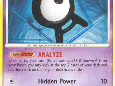 Unown A (65 130) [Diamond & Pearl: Base Set] Sale