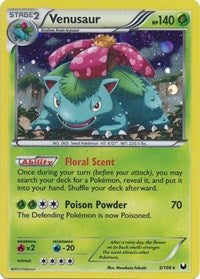 Venusaur (3 108) (Cosmos Holo) (Blister Exclusive) [Black & White: Dark Explorers] Fashion