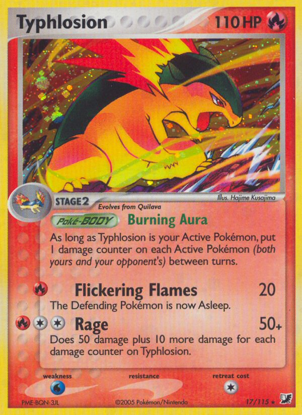 Typhlosion (17 115) [EX: Unseen Forces] Online Sale