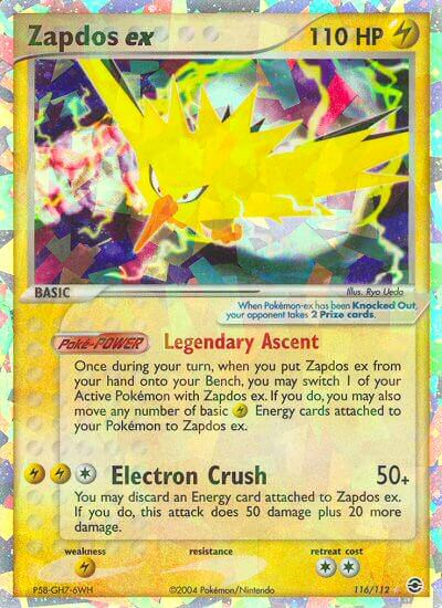 Zapdos ex (116 112) [EX: FireRed & LeafGreen] on Sale