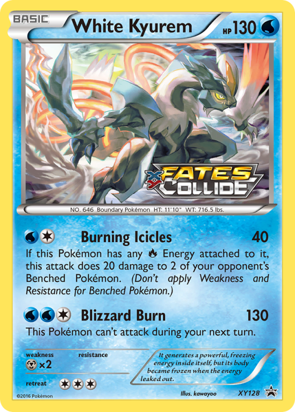 White Kyurem (XY128) [XY: Black Star Promos] For Discount