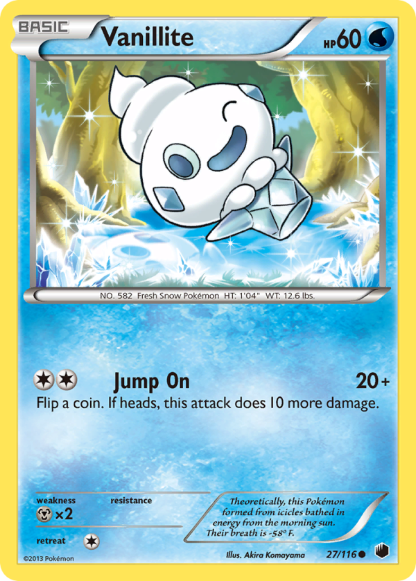 Vanillite (27 116) [Black & White: Plasma Freeze] Sale