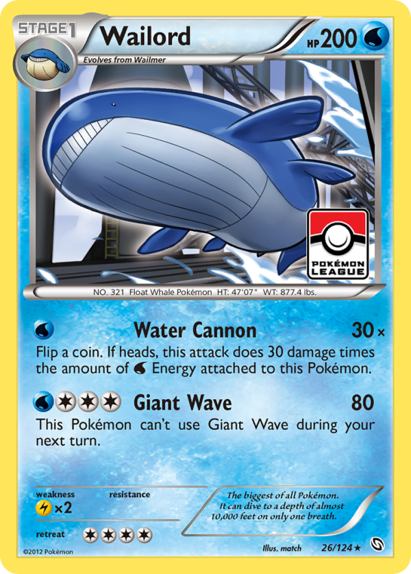 Wailord (26 124) [Black & White: Dragons Exalted] Sale