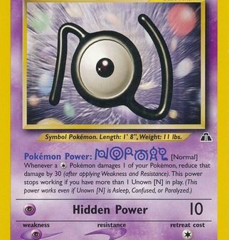 Unown [N] (50 75) [Neo Discovery Unlimited] on Sale