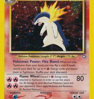 Typhlosion (18 111) [Neo Genesis Unlimited] For Sale