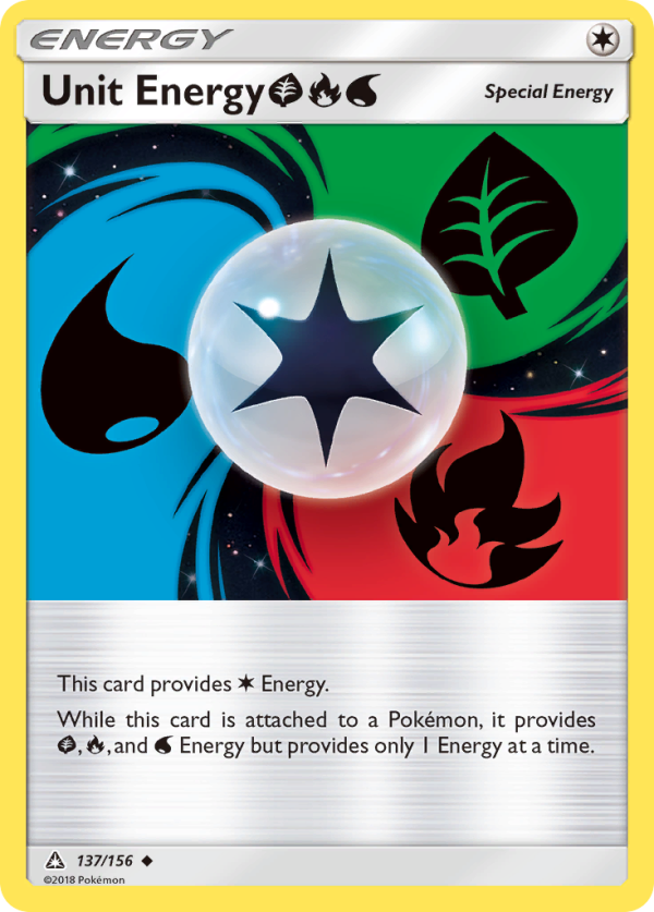 Unit Energy (137 156) (Grass, Fire, Water) [Sun & Moon: Ultra Prism] For Discount