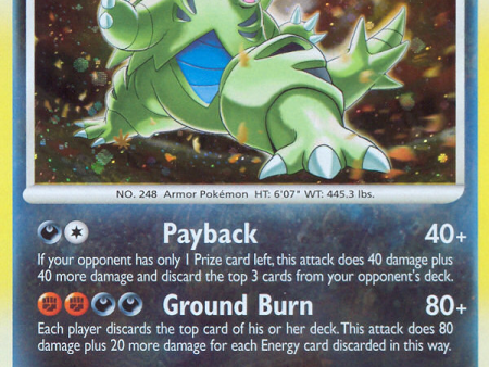 Tyranitar (17 123) [Diamond & Pearl: Mysterious Treasures] Discount