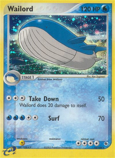 Wailord (14 109) [EX: Ruby & Sapphire] Cheap